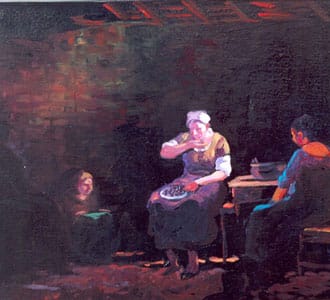 En la cocina