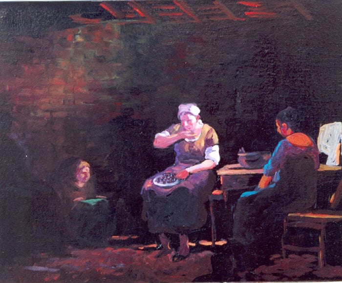 En la cocina