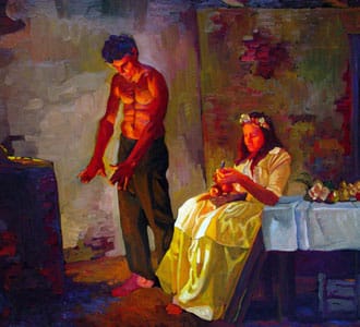 En la cocina