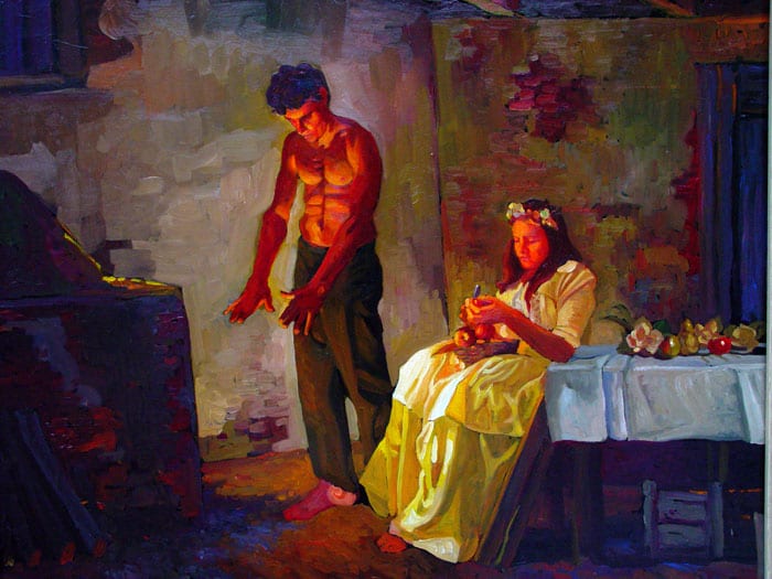 En la cocina