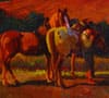 Detalhe de Los caballos