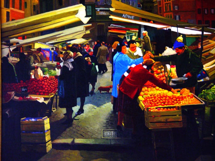 Mercado en Roma