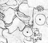 Detalhe de dibujo abstracto