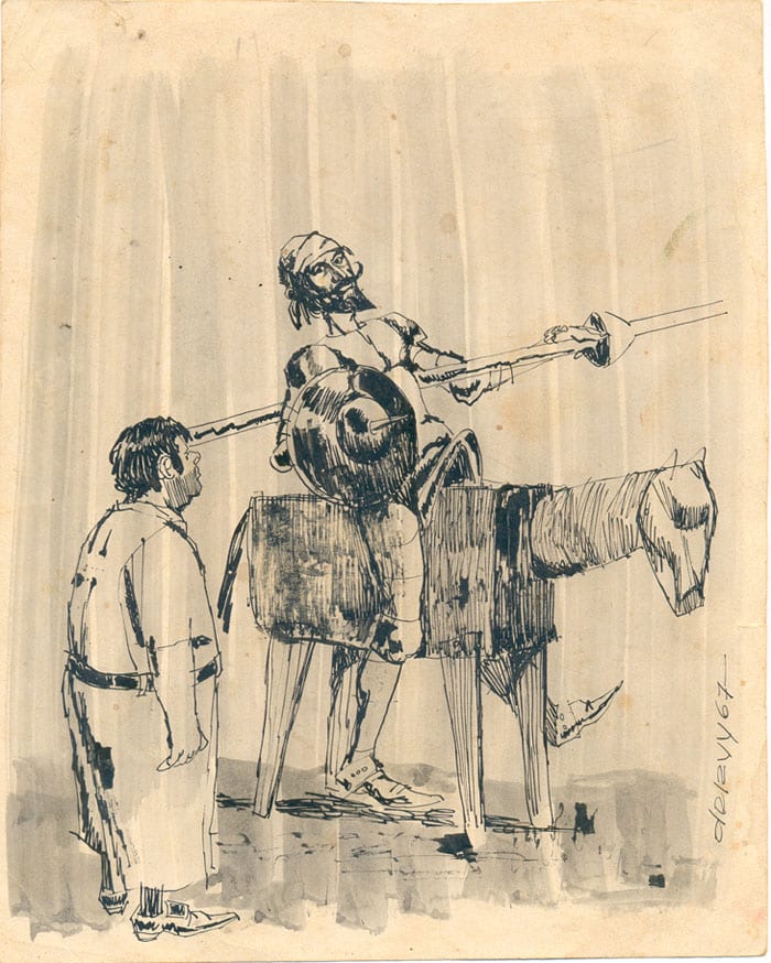 El Kijote Ilustracion