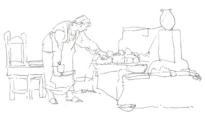Preparando pan
