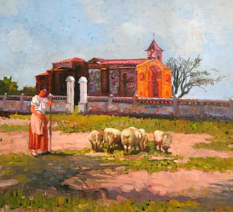 Pastora en la Iglesia