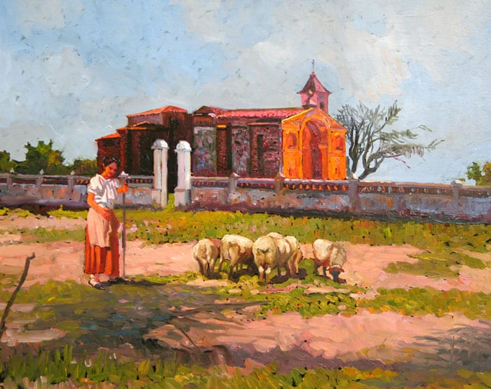 Pastora en la Iglesia