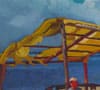 Detalhe de Carpa amarilla