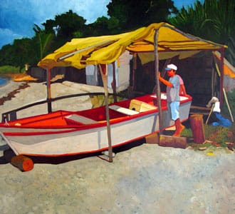 Canoa del pescador