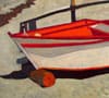 Detalhe de Canoa del pescador