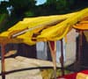 Detalhe de Canoa del pescador