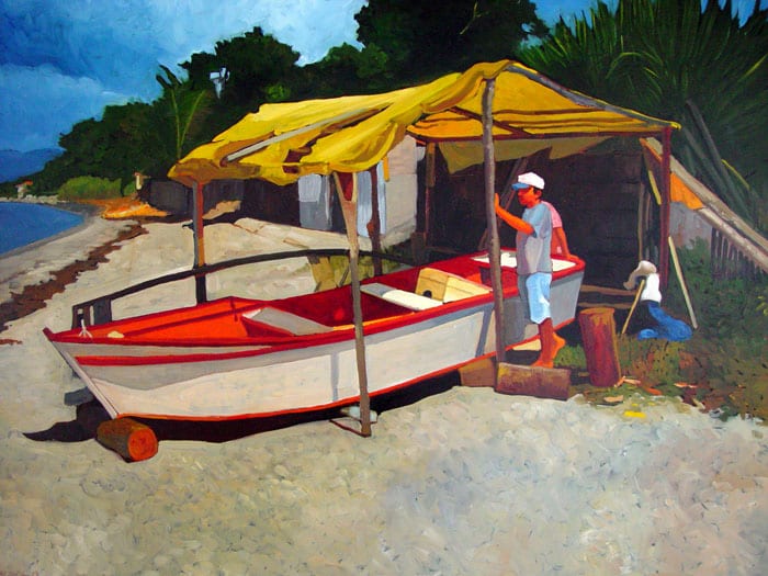 Canoa del pescador