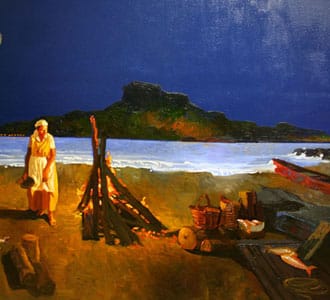 Mujer de pescador