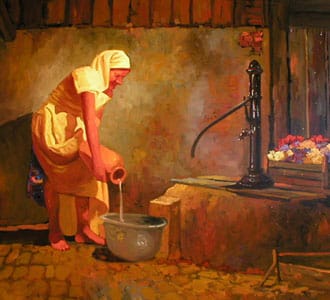 Sacando Agua