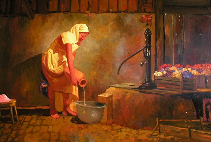 Sacando Agua