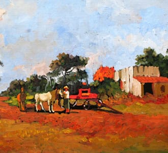 Decensillando los caballos