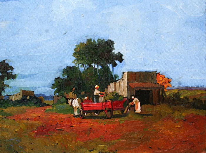 Cargando el carro