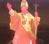 Detalhe de El Papa Juan Pablo II