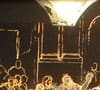 Detalhe de La ultima cena boceto