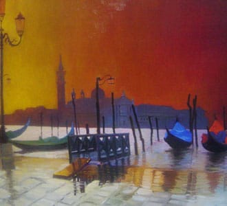 Amanecer en Venecia
