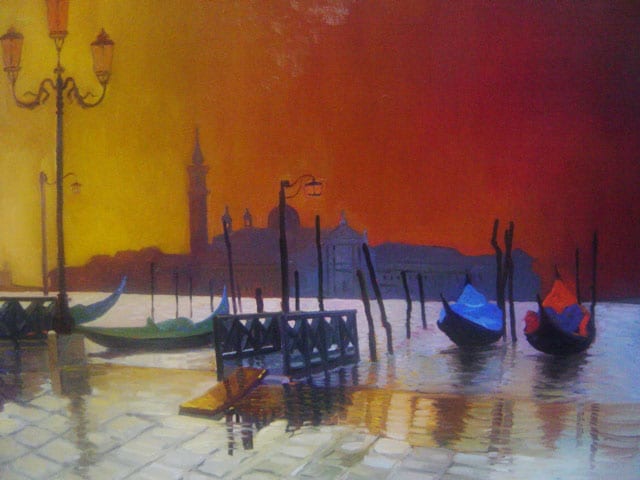 Amanecer en Venecia